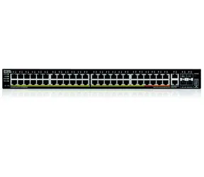 ZyXEL XGS2220-54FP / Switch / L3 PoE / 48x Gigabit PoE+ / 2x 10G RJ45 PoE++ / 4X SFP/SFP+ / 960W