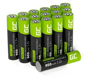Green Cell AAA R3 / Batérie / Dobíjacie / Ni-MH / 950mAh / 16 ks