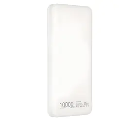 Extralink EPB-078W biela / Powerbanka / 10 000 mAh / USB-C / 2x výstup 10W