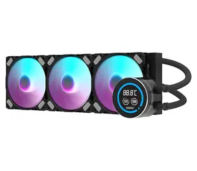 darkFlash DN-D360 čierna / AiO chladič CPU / 3x 120 mm / ARGB podsvietenie / 800-1800 RPM / Intel + AMD