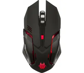 Tracer GAMEZONE ROCKY RF NANO čierna / Herná optická myš / 3200 DPI / RGB podsvietenie / 6 hr. + koliesko / RF 2.4GHz