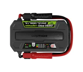 Lokithor J3250 Pro / Štartovací zdroj / 74,24 Wh / 3250 A / 12V / LiFePO4 / powerbanka