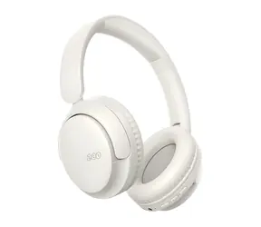 QCY H2S Lite biela / Bezdrôtové slúchadlá / mikrofón / Bluetooth 6.0 / Hi-Res Audio / výdrž až 60 h