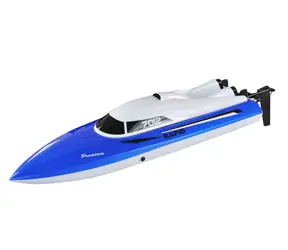 AMEWI RC čln 7012 modrá / RTR / 2,4 GHz / rýchlosť 25 km/h / akumulátor Li- ION 1100 mAh / od 14 rokov