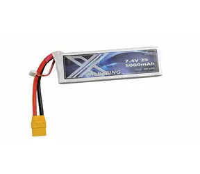 AMEWI LiPo batéria 2S 7,4 V 5000mAh XT90 / Akumulátor pre RC modely / 40C / 37 Wh / Softcase