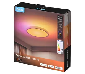 Govee SMART stropné svietidlo RGBIC 30 cm / Stropné svietidlo / RGBIC + WW / Wi-Fi/Bluetooth / 2400 lm / Matter