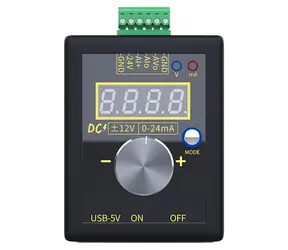 FNIRSI SG-002 / Generátor signálu / ±12 V / 0-24 mA / PLC a kalibrácia / batéria 1100 mAh