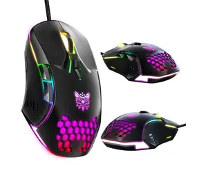ONIKUMA CW902 čierna / Herná myš / RGB / USB / 7 tlačidiel / 6400 DPI