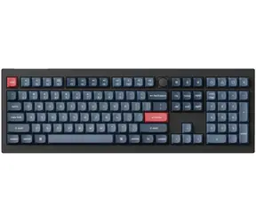 Keychron V6 Max Gateron Jupiter Red čierna / Klávesnica / Plná veľkosť / Mechanická / Bezdrôtová
