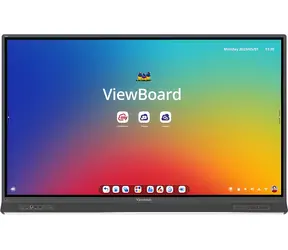 75" ViewSonic IFP7553 čierna / Interaktívny dotykový displej / 4K UHD / Android 14 / 8GB / 128GB / Wi-Fi