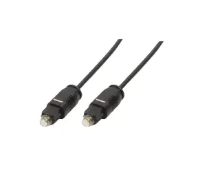 LogiLink Optický audio kábel Toslink čierna / Optický audio kábel / Toslink - Toslink / 10 m
