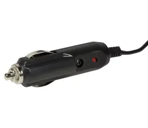 LogiLink CP0111 čierna / Predlžovací kábel do autozapaľovača / 12V / 2 m / poistka 8A