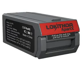 Lokithor LO-LIPO / Náhradná batéria pre ApartX / 12V / 44,4 Wh / 1500A