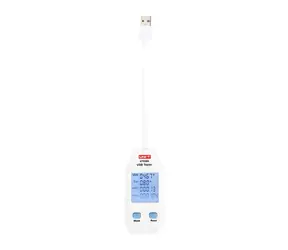 UNI-T UT658A / USB tester / 4-24 V / 0-3 A / QC3.0 / LCD displej