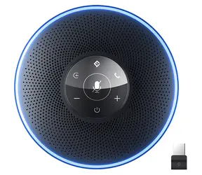 EMEET OfficeCore M220 čierna / Konferenčný reproduktor / 4 mikrofóny / Bluetooth / USB-C / sada 2 ks