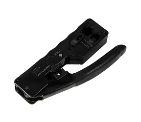 LogiLink WZ0025 čierna / Krimpovacie kliešte / RJ45 / RJ11/12 / CAT5e-CAT7