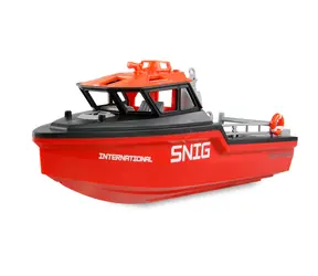 AMEWI Čln Snig čierna, červená / Jetový pohon / Brushless / RTR / 320 mm / 2,4 GHz