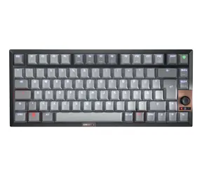 Cherry KW300 MX čierna / Klávesnica / Mechanická Cherry MX Brown / USB + Bluetooth 5.2 / 75% TKL / Podsvietenie LED