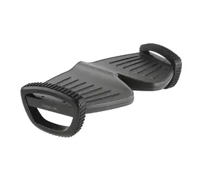 LogiLink Podpera nôh čierna / Podpera nôh / nosnosť 10 kg / protišmyková podložka / 502x277x135 mm