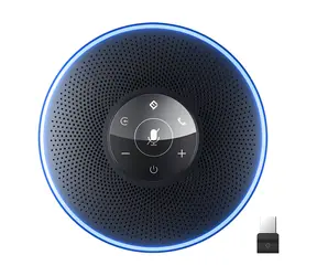 EMEET OfficeCore M2 čierna / Konferenčný reproduktor / 4 mikrofóny 360° / Bluetooth / USB-C / až 16 osôb