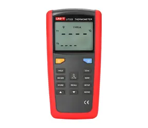 UNI-T UT325 / Kontaktný teplomer / duálny vstup / -200 až 1372 °C / USB / pamäť 100 záznamov