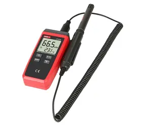 UNI-T UT333S / Teplomer a vlhkomer / oddelený snímač na kábli / -10 až 60 °C / 0-100 % RV