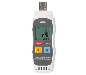 Uni-T UT330TH / Datalogger teploty a vlhkosti / -30 až 70 ° C / 0-99,9 % RH / USB / 64 000 záznamov