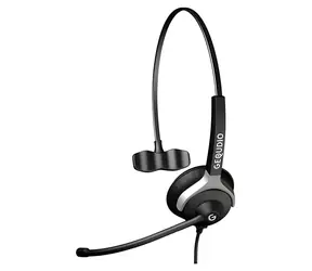 GEQUDIO Headset 1-Ohr čierna
