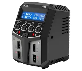 SkyRC T100 / Nabíjačka / LiPo, LiFe, NiMH / 2x 50W / 5A / XT60