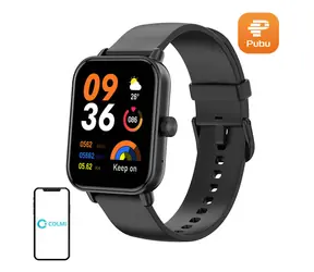 COLMi P81 čierna / Chytré hodinky / 1,9 "displej / SpO2 / krvný tlak / Bluetooth hovory / IP68