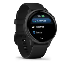 Garmin vívoactive 6 42mm čierna / Chytré hodinky / 1.2 "AMOLED / GPS / Wi-Fi / NFC / 5 ATM