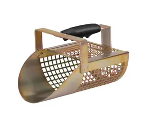 GARRETT Kovová lopatka na piesok / Hračka na piesok / Eloxovaná oceľ / Sito 3/8”