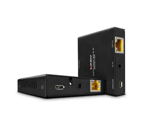 Lindy HDMI Cat.6 Extender 50 m / Extender video signálu / HDMI 2.0 / 4K 60Hz / PoC / IR / Loop Out