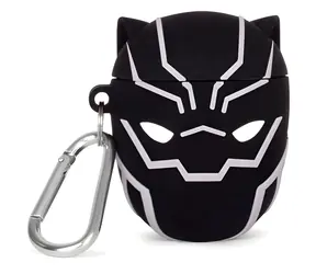 ThumbsUp! PowerSquad Puzdro pre AirPods Black Panther čierna/biela / Puzdro / Silikón / 1./2. gén. AirPods