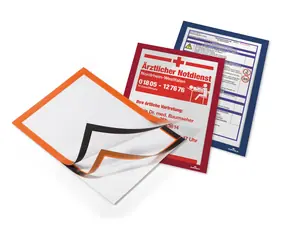 Durable Duraframe Magnetic A4 čierna / Prezentačný rám / Magnetický / Samolepiace / 1 ks