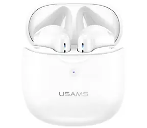 USAMS US-IA04 TWS biela / Bezdrôtové slúchadlá do uší / Bluetooth 5.0