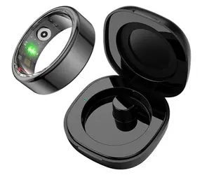 COLMI R02 veľ. 9 čierna / Šikovný prsteň / Titan / BT 5.0 / IP68