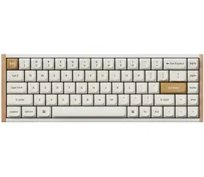 Keychron K6H Gateron Double-Rail Magnetic Nebula biela / Klávesnica / Hall Effect / BT / USB / Podsvietená