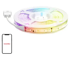 SwitchBot RGBICWW Strip Light / LED pásik / RGBIC / Wi-Fi, Bluetooth / 5 m / 24 W / 1200 lm
