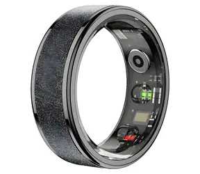Colmi R10 veľ. 13 čierna / Šikovný prsteň / BT 5.0 / 5ATM / 22,4 mm
