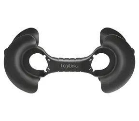 LogiLink KAB0068 čierna / Navíjač káblov / nástenný / pre káble 2-20 m