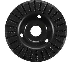YATO Rotačná rašpľa uhlová 125 mm jemná / Rašpľa / Upínací otvor 22,2 mm / Max. 13000 min-1