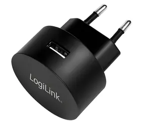 LogiLink PA0217 čierna / Nabíjací adaptér / 1x USB-A / 2,1 A / 10,5 W