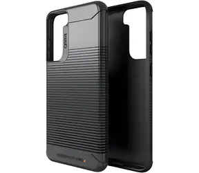 ZAGG Gear4 Havana čierna / Kryt pre Samsung Galaxy S21 FE / D3O ochrana / antimikrobiálny povrch