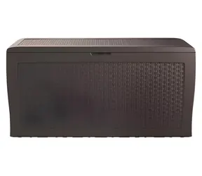 Keter Samoa Rattan 270 l hnedý / Záhradný box / Ratanový vzhľad