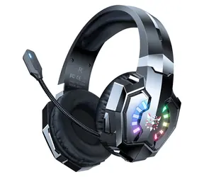 ONIKUMA B15 čierna / Herné slúchadlá / Bluetooth 5.4 / RGB / mikrofón