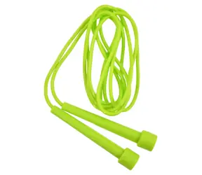 Lifefit Švihadlo SPEED ROPE 280 cm svetlo zelené / PVC lano / plastové rukoväte / nastaviteľná dĺžka