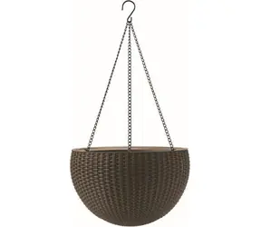 Keter Hanging Sphere mocha / Kvetináč / závesný