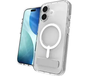 ZAGG Crystal Palace Snap KS pre Apple iPhone 17 priehľadná / Kryt na mobil / MagSafe / Grafén / Antimikrobiálne