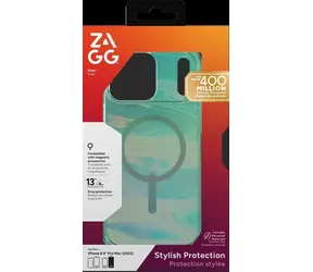 ZAGG Milan Snap Iridescent Oil Slick / Zadný kryt / Apple iPhone 17 Pre Max / MagSafe / Grafen